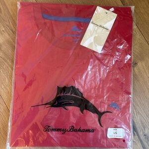 men’s Tommy Bahama T shirt L red